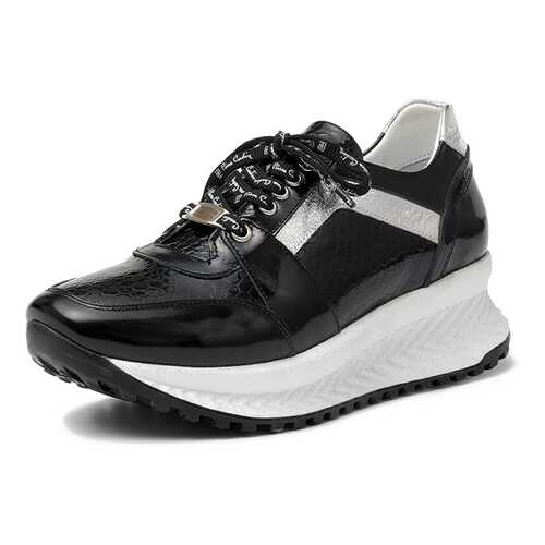Кроссовки женские Pierre Cardin TR-MN-108-1712 черные/серебристые 39 RU в Belwest