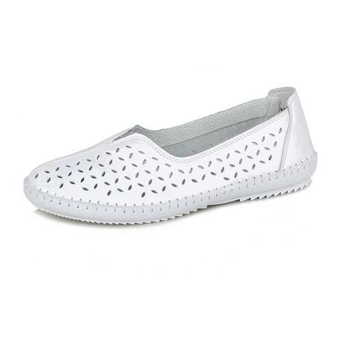 Эспадрильи женские Alessio Nesca Comfort MYZ20S-105 белые 41 RU в Belwest