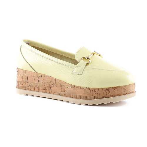 Лоферы женские Shoes Market 61-982 желтые 37 RU в Belwest