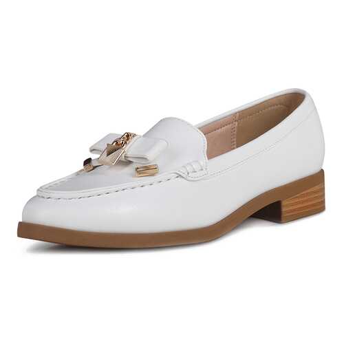 Лоферы женские T.Taccardi K0294LC-12C белые 40 RU в Belwest