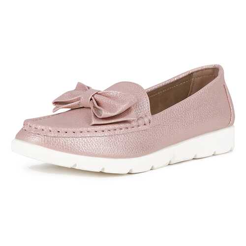 Лоферы женские T.Taccardi K0321-10B розовые 37 RU в Belwest