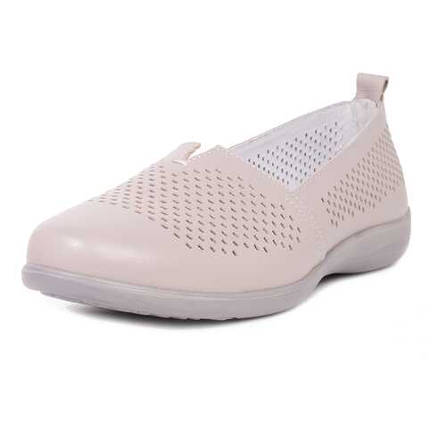 Мокасины женские Alessio Nesca b3106000 бежевые 37 RU в Belwest