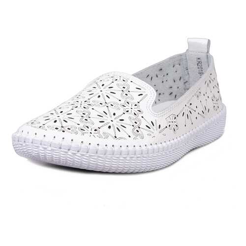Мокасины женские Alessio Nesca Comfort 14806110 белые 40 RU в Belwest