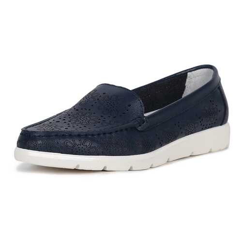 Мокасины женские Alessio Nesca K0321-9 синие 36 RU в Belwest