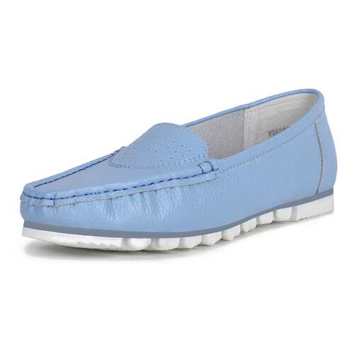 Мокасины женские Alessio Nesca K0639LC-1B синие 37 RU в Belwest