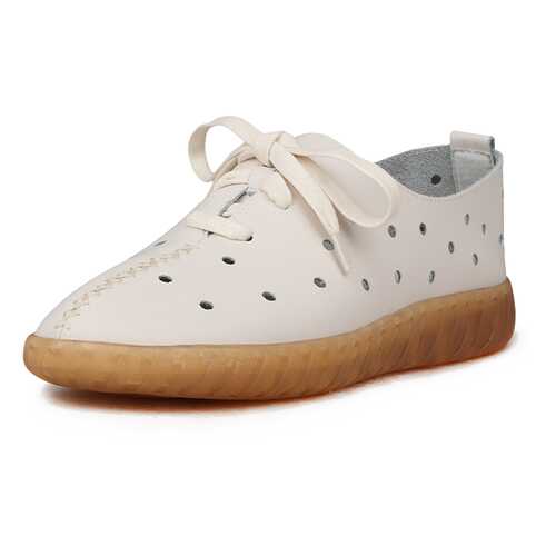 Полуботинки женские Alessio Nesca Comfort K0647LC-1A бежевые 41 RU в Belwest