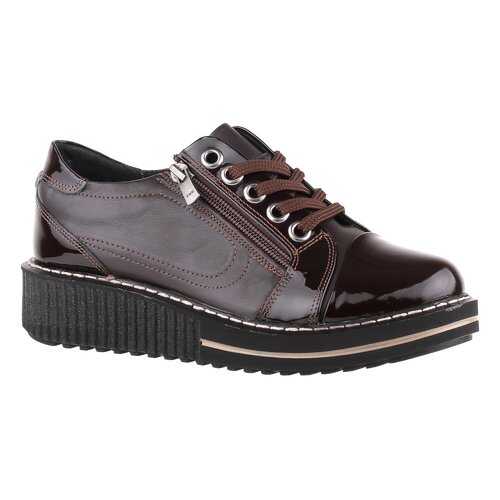 Полуботинки женские Shoes Market 290-08-2 коричневые 37 RU в Belwest