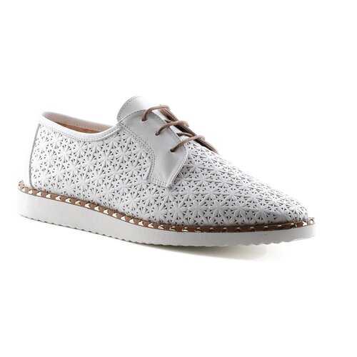 Полуботинки женские Shoes Market 798-30-3-01 белые 39 RU в Belwest