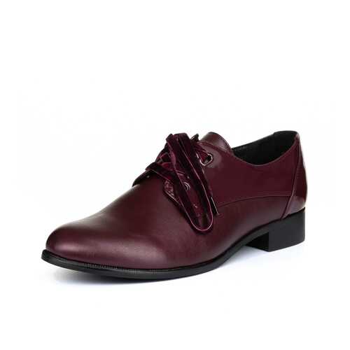 Полуботинки женские T.Taccardi K0381LC-6B бордовые 37 RU в Belwest