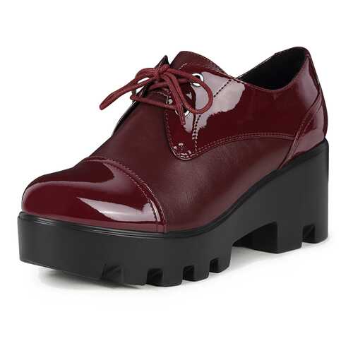 Полуботинки женские T.Taccardi K0384LC-12A бордовые 38 RU в Belwest