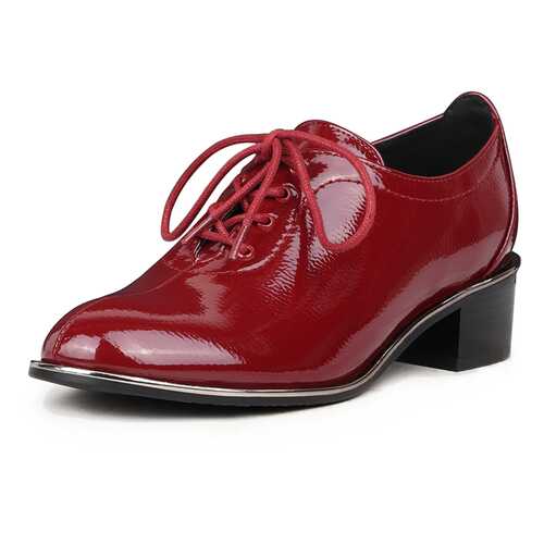 Полуботинки женские T.Taccardi K0575LC-3B бордовые 36 RU в Belwest