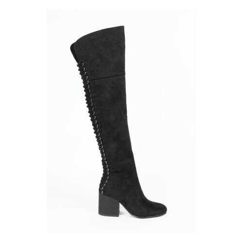 Ботфорты женские Velvet 433-02-IG-01-SB черные 37 RU в Belwest