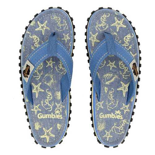 Шлепанцы женские Gumbies Islander Canvas Sea Shells 2020 (41) в Belwest