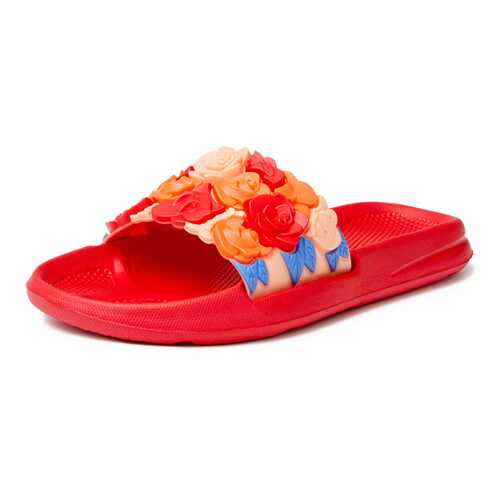 Шлепанцы женские Smile of Milady 93106010 красные 40 RU в Belwest