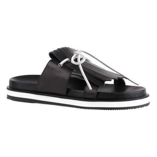 Шлепанцы женские Studio Pollini SA28033G01TW0000 черные 37 RU в Belwest
