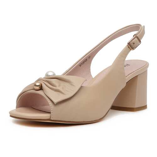 Туфли женские Alessio Nesca JXY20SS-5 бежевые 40 RU в Belwest