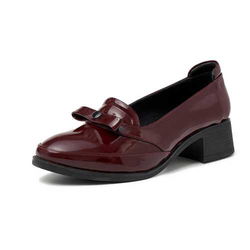 Туфли женские Alessio Nesca TR-BR-69-174-4A бордовые 38 RU в Belwest