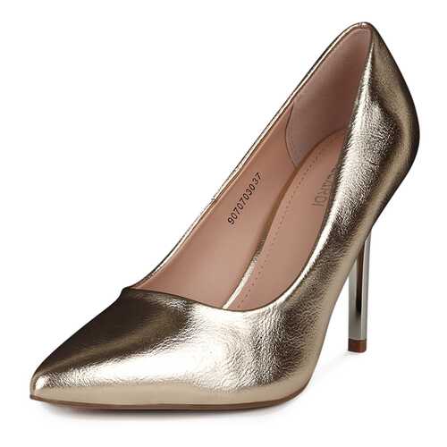 Туфли женские T.Taccardi 710018322 золотистые 35 RU в Belwest