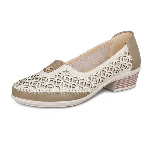 Туфли женские T.Taccardi HTY20SS-20 бежевые 36 RU в Belwest