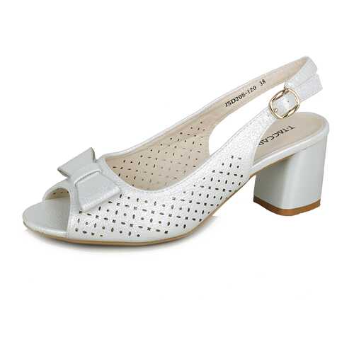 Туфли женские T.Taccardi JSD20S-120 серебристые 40 RU в Belwest