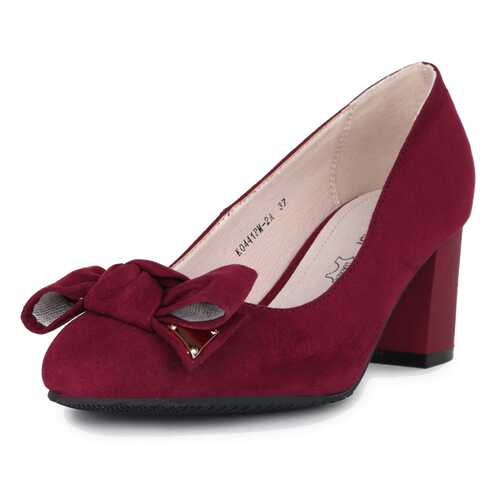 Туфли женские T.Taccardi K0441PM-2A бордовые 40 RU в Belwest