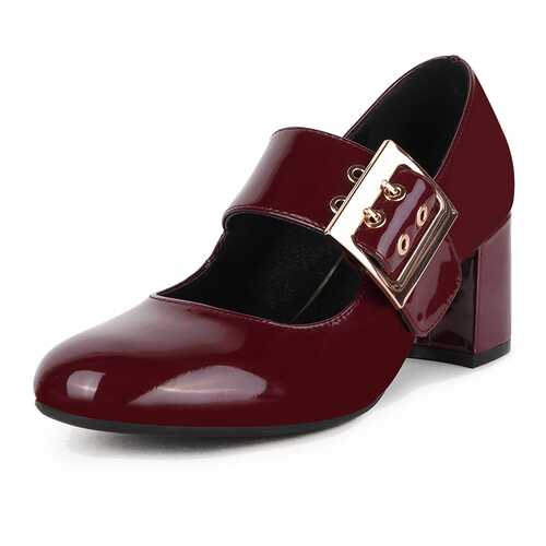 Туфли женские T.Taccardi K0569PM-1A бордовые 36 RU в Belwest
