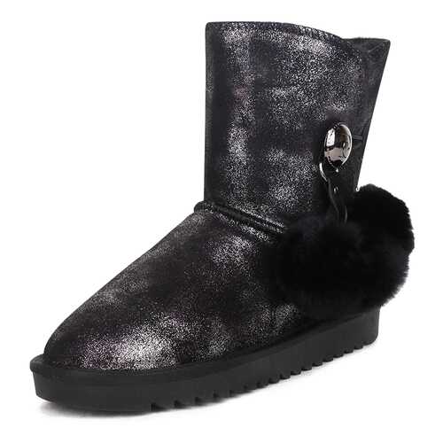 Угги женские Pierre Cardin 01607200 черные 36 RU в Belwest
