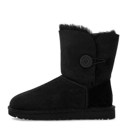 Угги женские UGG Bailey Button II черные 7 US в Belwest